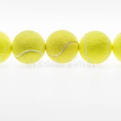 Lay row of tennis balls codehs