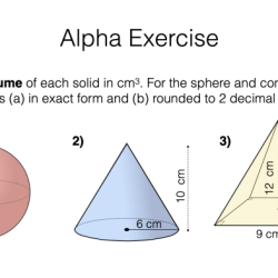 Surface area of pyramids and cones worksheet